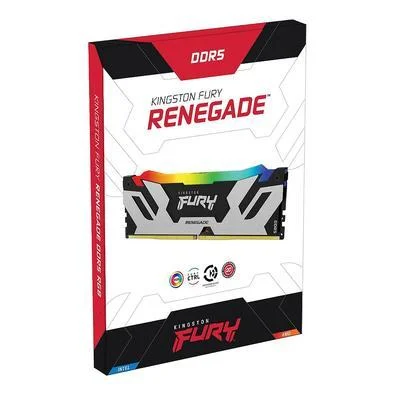 Memória Desktop Ddr5 16Gb/6000 Mhz Kingston Fury Renegade Kf560C32Rsa-16, Rgb, Cl 32 - Imagem do Produto
