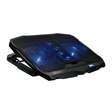 Miniatura de Base Notebook C3Tech Nbc-100Bk, 17", Preto, Usb 2.0, 4 Fans, Controle Velocidade, Led Azul