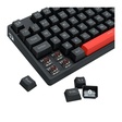 Imagem 6 de Teclado Gamer Usb Mecânico Redragon Flamengo Nation, Preto, Switch Brown, Vermelho e Branco, Abnt2, Fl576