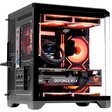 Imagem 3 de Gabinete Gamer Aquário Kmex Cg-01Kv Angulo, Sem Fonte, Sem Fan, Lateral De Vidro, Preto