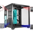 Imagem 4 de Gabinete Gamer Kmex Cg-0415 Micro IV, Sem Fonte, Sem Fan, Lateral De Vidro, Preto