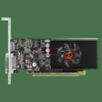 Imagem 1 de Placa De Vídeo Geforce Ddr4 04Gb/064 Bits Gt 1030 Pcyes, 1 Fan, Hdmi, Dvi, Low Profile, Pagt10304Gbg4Lp, Preta