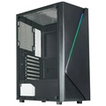 Gabinete Gamer Kmex Cg-11C5 Demon, Sem Fonte, Sem Fan, Led Rgb, Preto, Lateral De Vidro