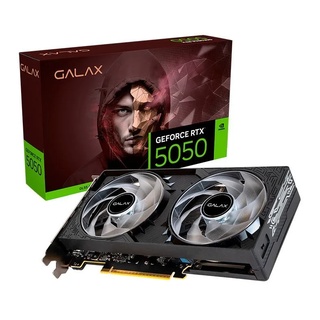 Placa De Vídeo Geforce Ddr6 08Gb/128 Bits Rtx 5050 Galax Click Oc, 2 Fans, Dp, Hdmi, 55Nsl8Mhdxre, Preta