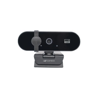 Webcam C3Tech Wb-150Bk, Hd, 1080P, 2 Mega, Preta