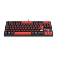 Imagem 4 de Teclado Gamer Usb Mecânico Redragon Flamengo Nation, Preto, Switch Brown, Vermelho e Branco, Abnt2, Fl576
