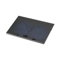 Base Notebook C3Tech Nbc-80Bk, 17.3", Preto, Usb 2.0, 2 Fans 15X15 Cm, Controle Velocidade, Led Azul