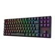 Imagem 1 de Teclado Gamer Usb Mecânico Redragon Kumara Elite, Preto, Switch Brown, Rgb, Wi-fi, Bluetooth, Abnt2, K552-Krs
