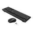Imagem 3 de Kit Teclado E Mouse Sem Fio Redragon Office Bs-7094, Wireless, Preto, Abnt2