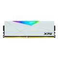 Memória Desktop Ddr4 08Gb/3200 Mhz Adata Xpg Spectrix D50, Cl 16, 1.35V, Ax4U32008G16A-Sw50, Rgb, Branca