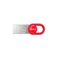 Pen Drive 064 Gb Netac Um2 Nt03Um2N-064G-32Re, Usb 3.2, Prata e Vermelho