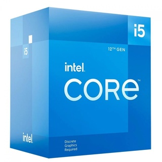 Processador 1700 Intel 12ª Geração Core I5-12400F, 2.50Ghz, Max 4.40Ghz, Cache 18 Mb, Sem Vídeo, Bx8071512400F