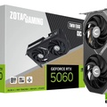 Placa De Vídeo Geforce Ddr7 08Gb/128 Bits Rtx 5060 Zotac Gaming, 2 Fans, Dp, Hdmi, Zt-B50600H-10M, Preta