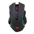 Mouse Gamer Redragon M602P-Ks Griffin Pro, 4.800 Dpi, 7 Botões, Sensor Paw3212, Wi-fi, Bluetooth e Usb, Preto