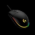 Mouse Gamer Logitech G203 Lightsync, 8.000 Dpi, Rgb, 6 Botões, Sensor Mercury, Usb, Preto
