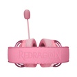 Imagem 4 de Headset Gamer Redragon Diomedes H388-P, P3, Rosa