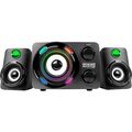 Caixa De Som Gamer Kmex Ss-9800, Rgb, 9.9 Watts Rms, P2, Subwoofer