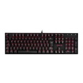 Teclado Gamer Mecânico Redragon Mitra, Switch Blue, K551-1 Pt-Blue, Preto