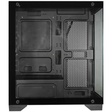 Imagem 3 de Gabinete Gamer Kmex Microposeidon II Cg-01F9, Sem Fonte, Sem Fan, Preto, Lateral De Vidro