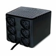 Imagem 1 de Estabilizador 0500 Va Tsshara Powerest 9003, Entrada: Bivolt, Saída: 115V, 6 Tomadas