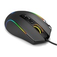 Imagem 3 de Mouse Gamer Redragon M612-Rgb Predator, 8.000 Dpi, 11 Botões, Sensor Paw3104, Usb, Preto