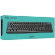 Imagem 3 de Teclado Usb Logitech K120, Preto, Abnt2, 920-004423