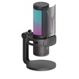Miniatura de Microfone Condensador Redragon Fenris Gm301, Rgb, Usb, Suporte Antivibração, Preto