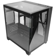 Imagem 2 de Gabinete Gamer Kmex Cg-0725 Visão, Sem Fonte, Sem Fan, Lateral De Vidro, Preto