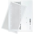 Imagem 2 de Gabinete Gamer Aquário Kmex Cg-W415 Micro White IV, Sem Fonte, Sem Fan, Lateral De Vidro, Branco