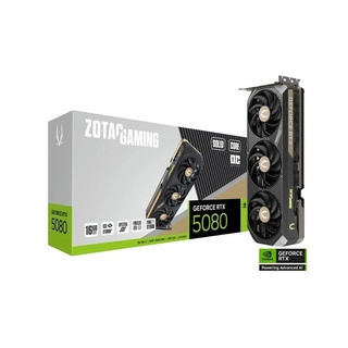 Placa De Vídeo Geforce Ddr7 16Gb/256 Bits Rtx 5080 Zotac Gaming, 3 Fans, Dp, Hdmi, Zt-B50800J2-10P, Preta