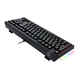 Imagem 2 de Teclado Gamer Usb Mecânico Redragon Otiim Magnetic, Preto, Switch Magnético UltraMag, Rgb, Abnt2, K729Rgb-M