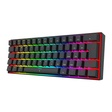 Miniatura de Teclado Gamer Usb Mecânico Redragon Fizz, Preto, Switch Magnético Linear, Rgb, Abnt2, K617Rgb-M
