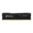Miniatura de Memória Desktop Ddr4 08Gb/3200 Mhz Kingston Fury Beast, Cl 16, 1.35V, Kf432C16Bb-8Wp, Preta