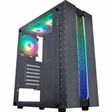 Miniatura de Gabinete Gamer Kmex Cg-42Tp Kratos, Sem Fonte, Sem Fan, Rgb, Lateral Acrílico, Usb 2.0