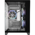 Imagem 4 de Gabinete Gamer Aquário Kmex Cg-0830 Micro, Sem Fonte, Sem Fan, Lateral De Vidro, Preto