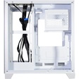 Imagem 3 de Gabinete Gamer Aquário Kmex Cg-W830 Micro White, Sem Fonte, Sem Fan, Lateral De Vidro, Branco