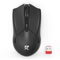 Mouse Sem Fio Redragon Bm-2463, 4.000 Dpi, 4 Botões, Wi-fi, Preto