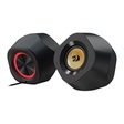 Imagem 1 de Caixa De Som Gamer Redragon Kaidas Gs590, Áudio 2.0, 3Watts x2, Usb, Rgb, Controle de Volume, Preto