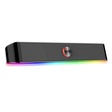 Miniatura de Soundbar Gamer Redragon Adiemus GS560, Rgb, Áudio 2.0, 3Watts x2, P2, Usb, Preta
