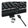 Imagem 4 de Teclado Gamer Usb Membrana Redragon Netherbane Pro K521Rgb-Ks, Rgb, Abnt2, Preto