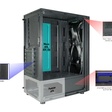 Imagem 5 de Gabinete Gamer Kmex Cg-11C5 Demon, Sem Fonte, Sem Fan, Led Rgb, Preto, Lateral De Vidro