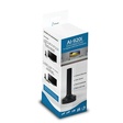 Miniatura de Antena Tv Interna Digital Indusat, Al-920I, 1.5 Metro, Preta