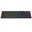 Imagem 2 de Teclado Gamer Usb Membrana Redragon Netherbane K521-R, Rgb, Abnt2, Preto