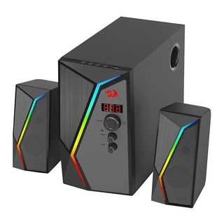 Caixa De Som Gamer Redragon Anvil Gs520-Pro, Áudio 2.1, 5Watts x2 + 15Watts x1, Rca, Usb, Rgb, Preto