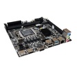 Imagem 2 de Placa Mãe 1151 6ª, 7ª, 8ª, 9ª Geração Bluecase Bmbh110-D3Hgu-Itxblk, Ddr4 32Gb, M2, Hdmi, Vga, Preta