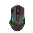 Imagem 2 de Mouse Gamer Redragon M612-Rgb Predator, 8.000 Dpi, 11 Botões, Sensor Paw3104, Usb, Preto