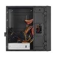 Imagem 2 de Gabinete Slim Micro-Atx Bluecase Bg-2002, Com Fonte 200W, Preto