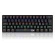 Miniatura de Teclado Gamer Usb Mecânico Redragon Lakshmi, Preto, Switch Brown, Rgb, Abnt2, K606R