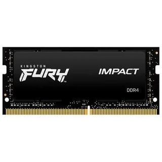 OPENBOX - Memória Notebook Ddr4 08Gb/3200 Mhz Kingston Fury Impact, Cl 22, 1.2V, Kf432S20Ib/8, Preta