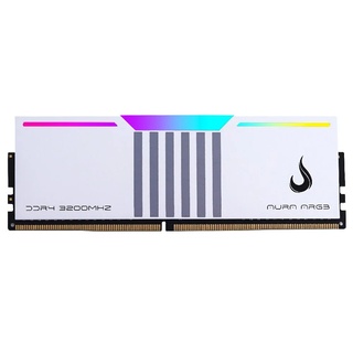 Memória Desktop Ddr4 16Gb/3200 Mhz Rise Mode Aura White Argb, Cl19, 1.35V, Argb, Rm-D4Aw-16G-3200Argb, Branca